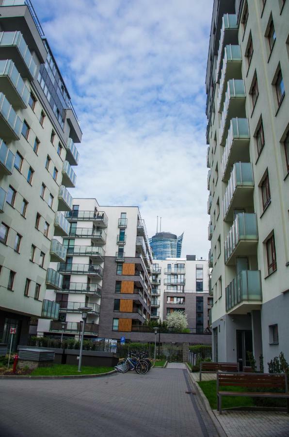 Apartament Centrum Gieldowa Varsovia Exterior foto